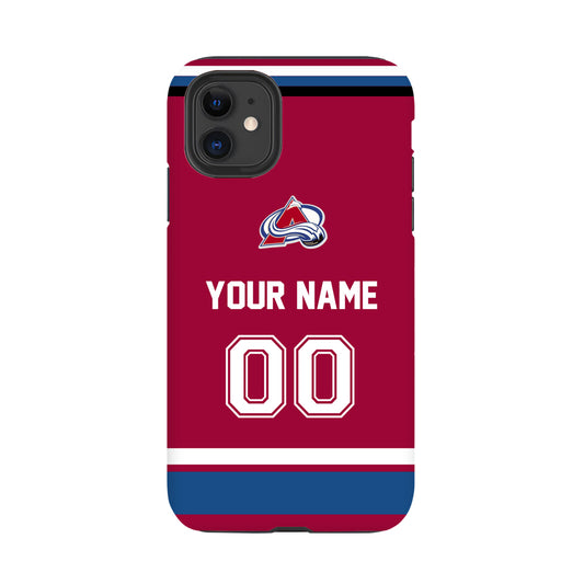 NHL Colorado Avalanche Jersey Custom Phone Cases