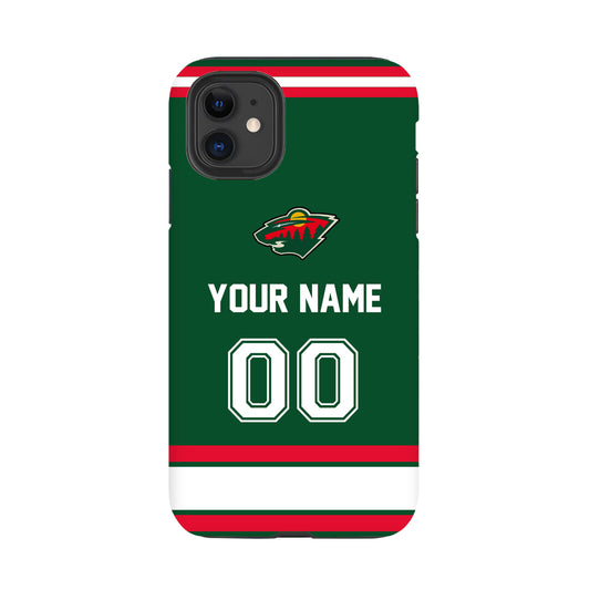 NHL Minnesota Wild Jersey Custom Phone Cases