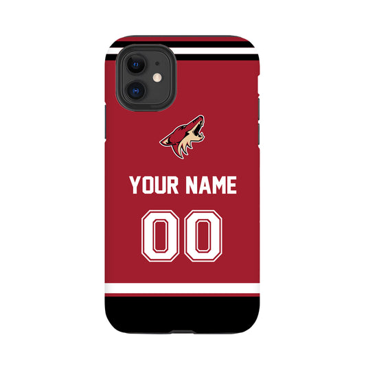 NHL Arizona Coyotes Jersey Custom Phone Cases