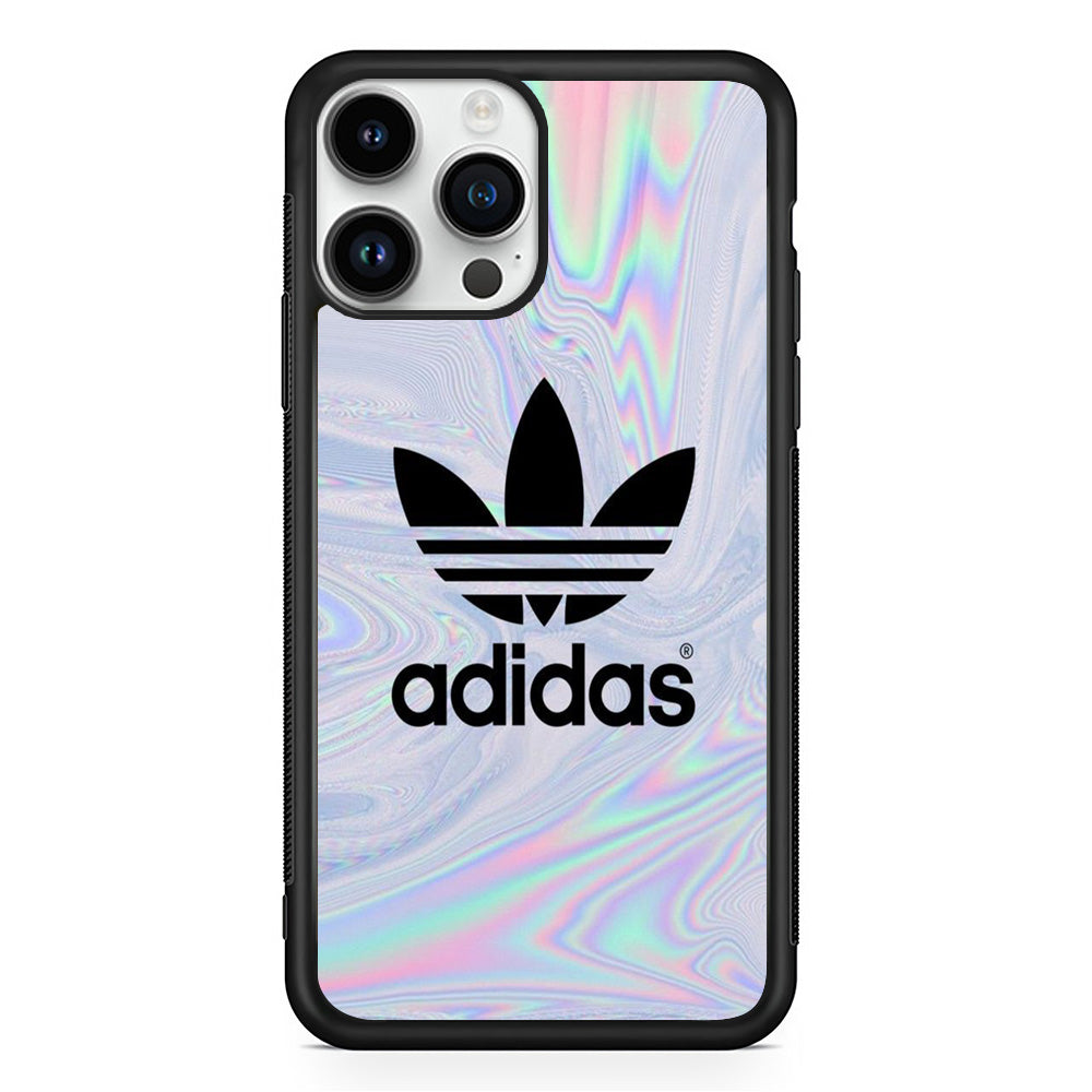 Adidas Marble Rainbow iPhone 14 Pro Case