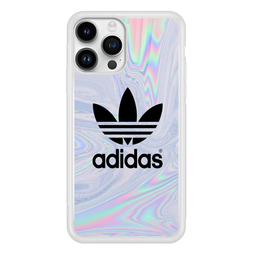 Adidas Marble Rainbow iPhone 14 Pro Case