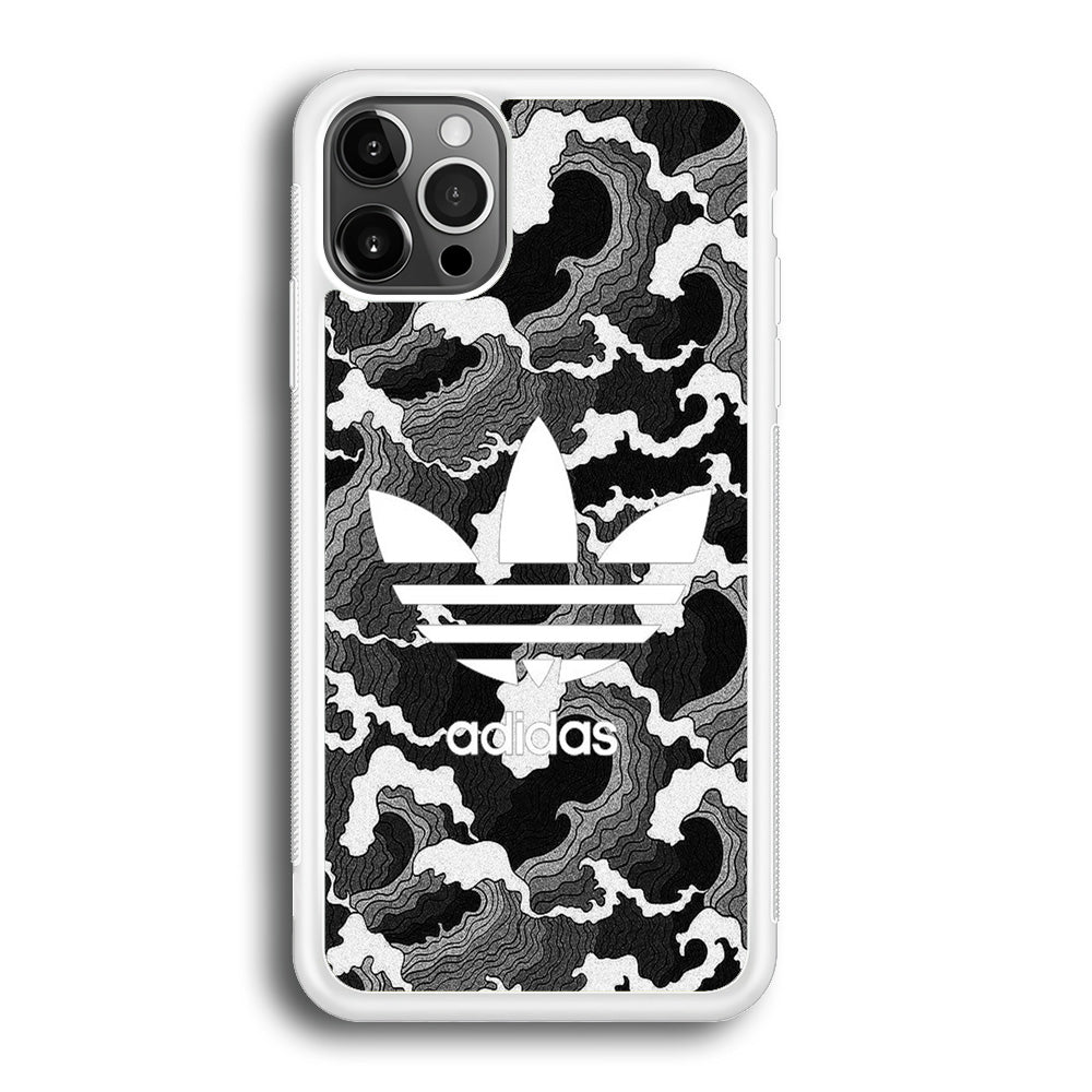 Adidas Papper Black Wave iPhone 12 Pro Max Case