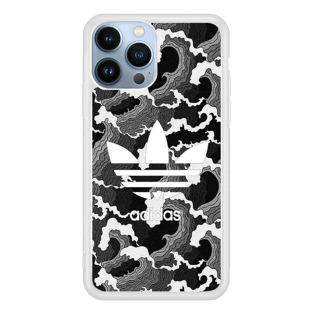 Adidas Papper Black Wave iPhone 13 Pro Case