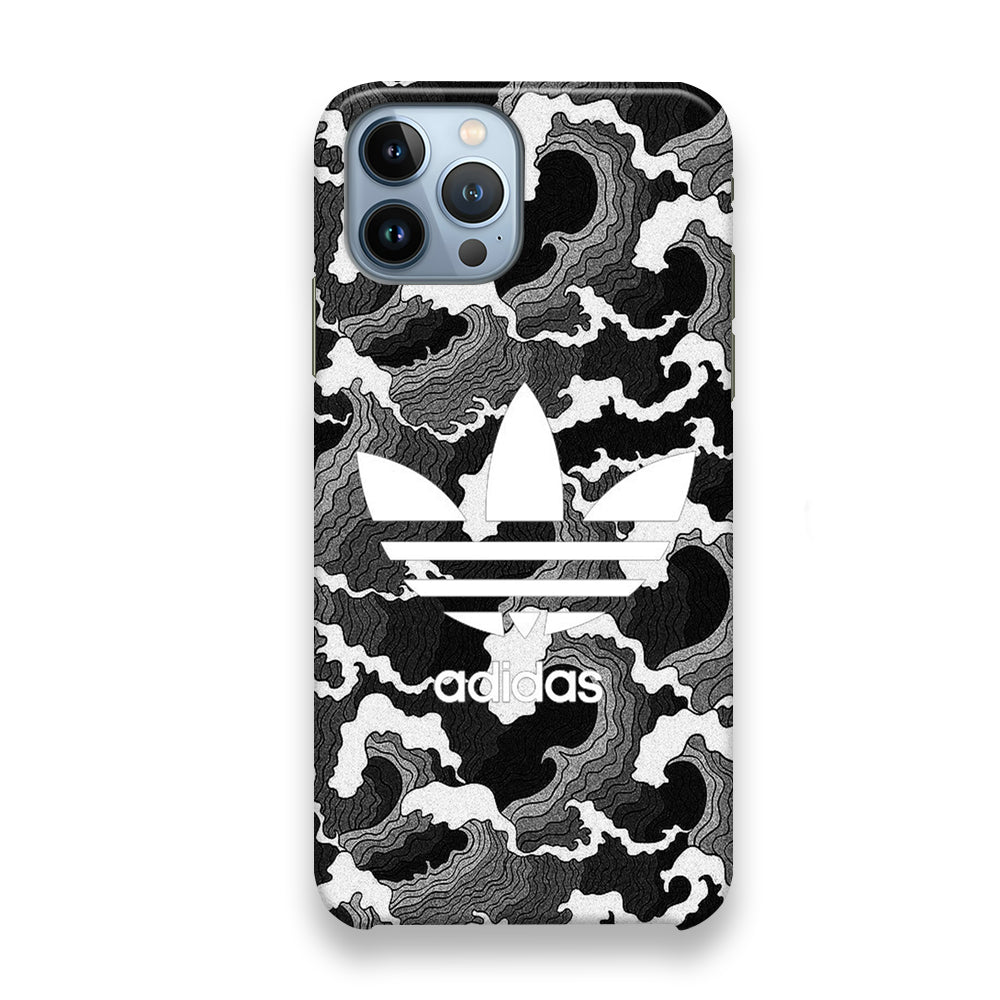 Adidas Papper Black Wave iPhone 13 Pro Case