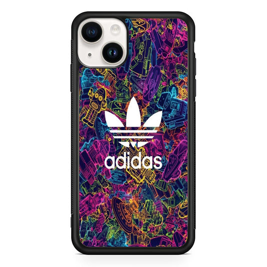 Adidas Robot Wallpaper iPhone 15 Case