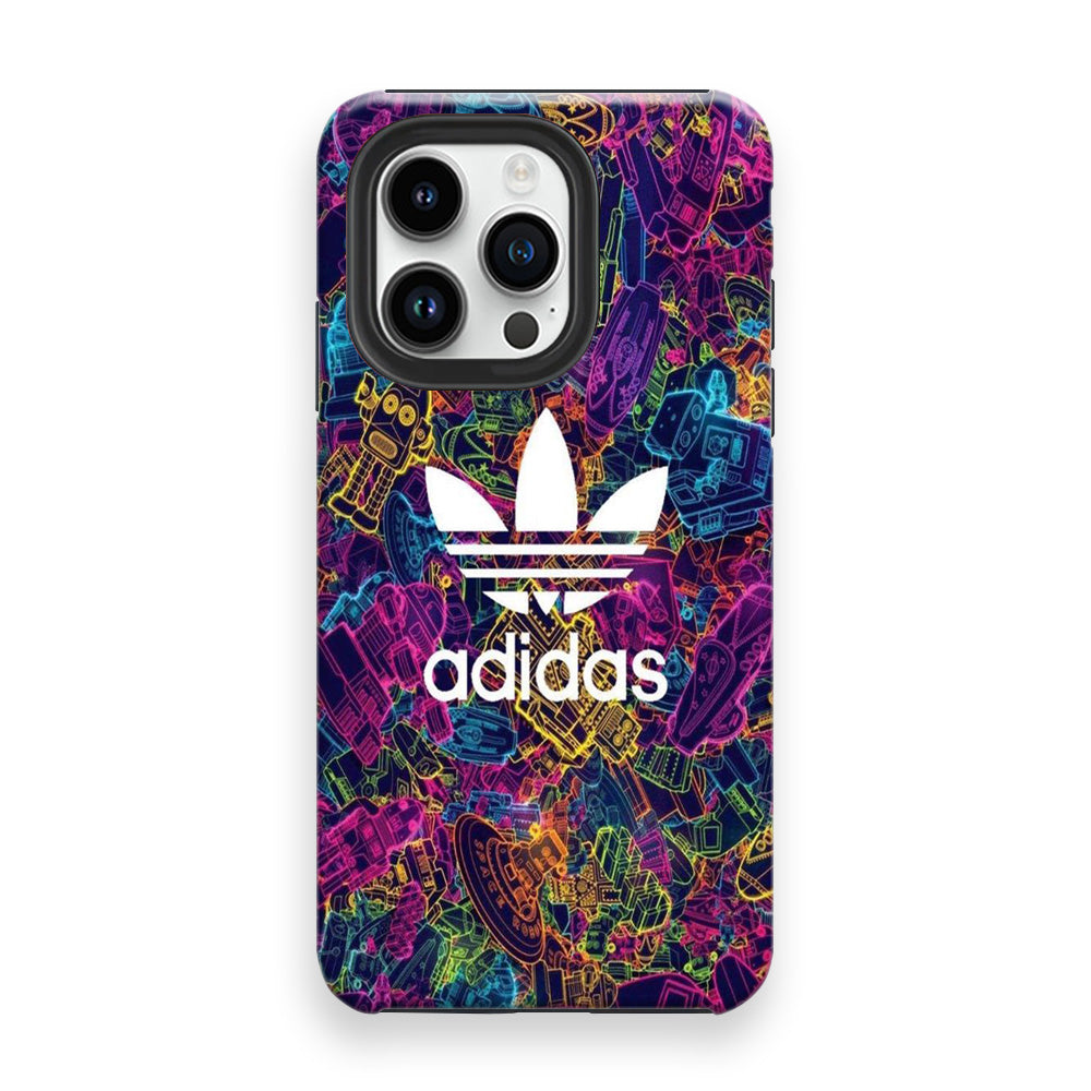 Adidas Robot Wallpaper iPhone 14 Pro Max Case