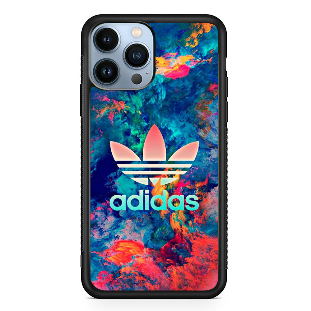 Adidas Scratch Wallpaint Colour iPhone 13 Pro Case