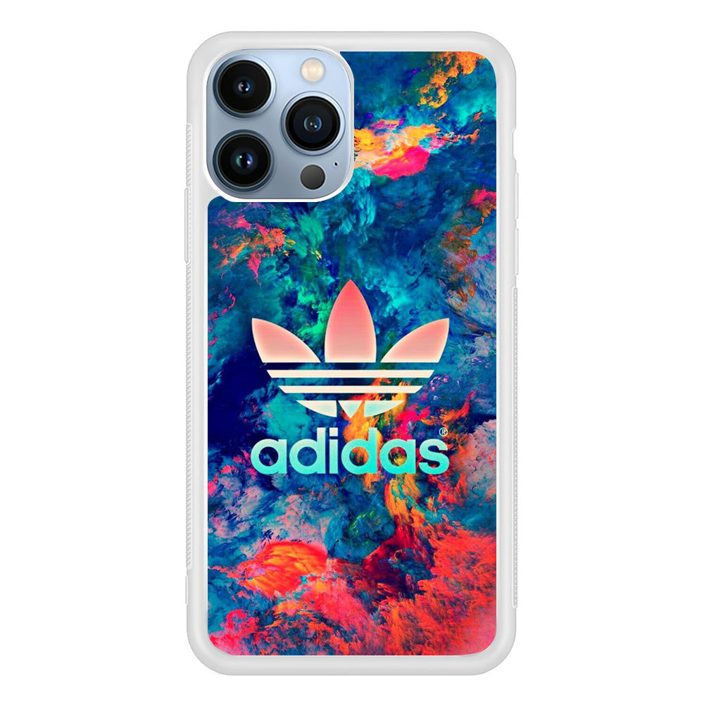 Adidas Scratch Wallpaint Colour iPhone 13 Pro Case