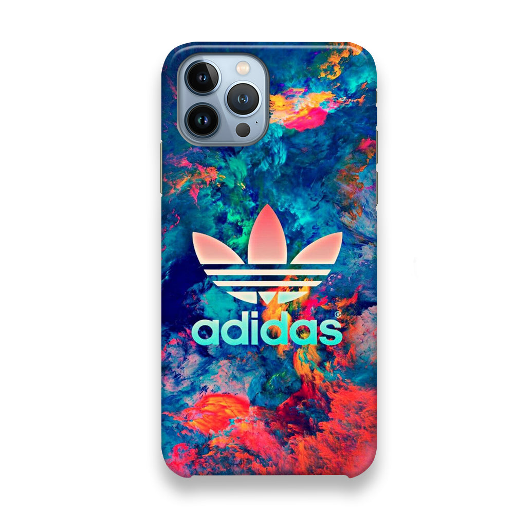 Adidas Scratch Wallpaint Colour iPhone 13 Pro Case