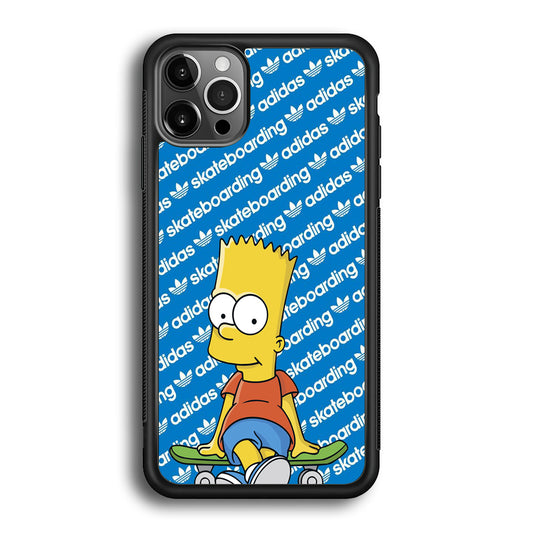 Adidas Skateboarding Bart Simpson iPhone 12 Pro Max Case