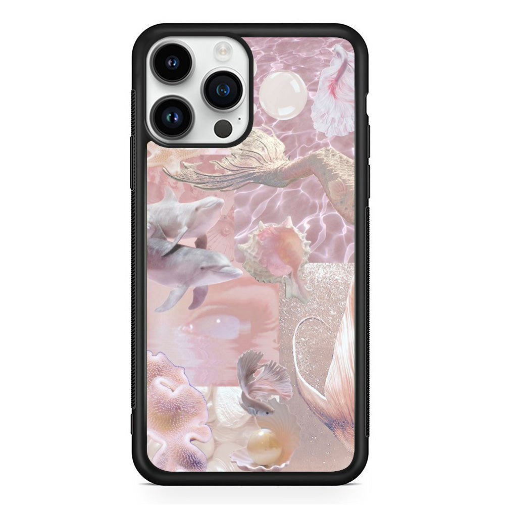 Chroma Pink Deep SeaElement iPhone 14 Pro Max Case