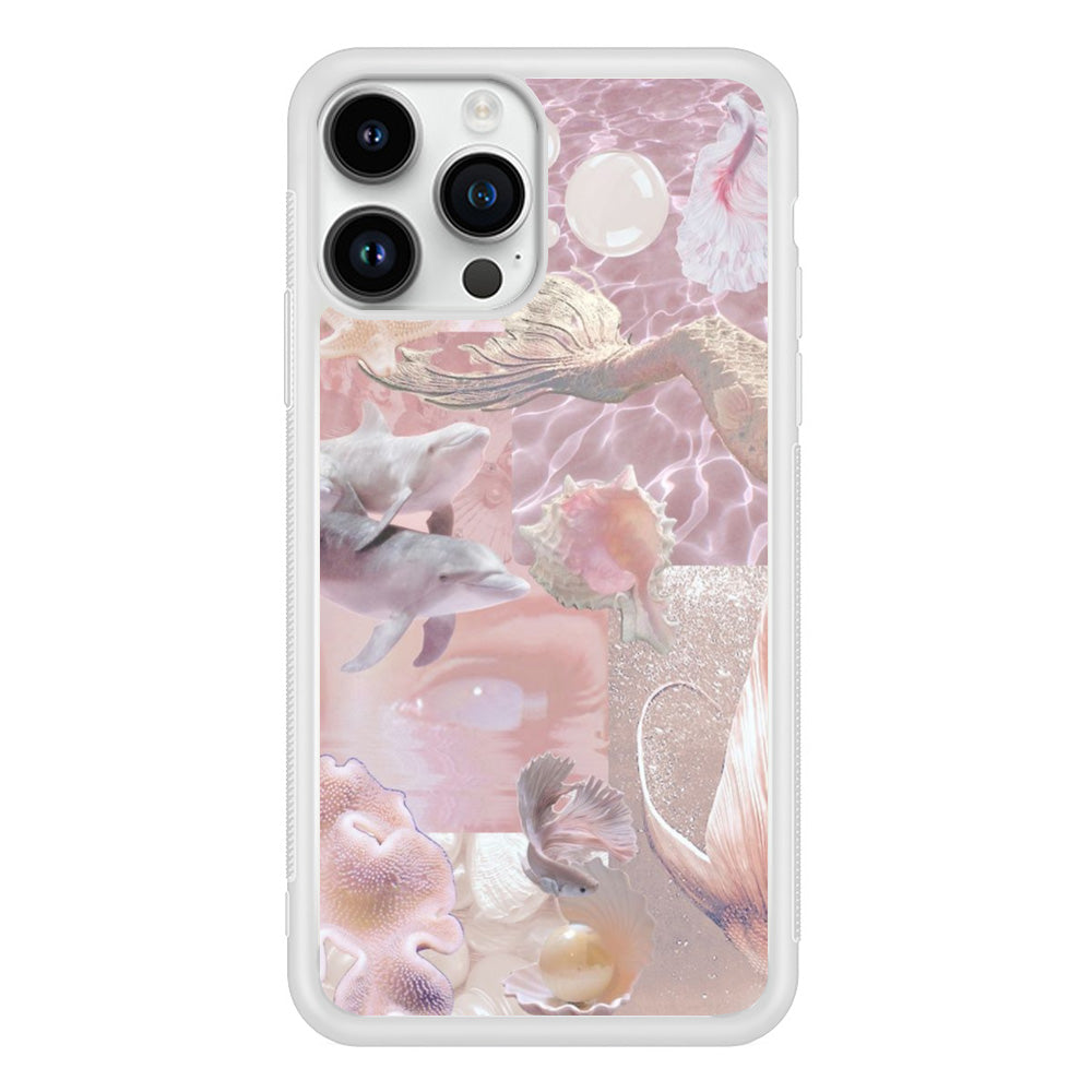 Chroma Pink Deep SeaElement iPhone 14 Pro Max Case