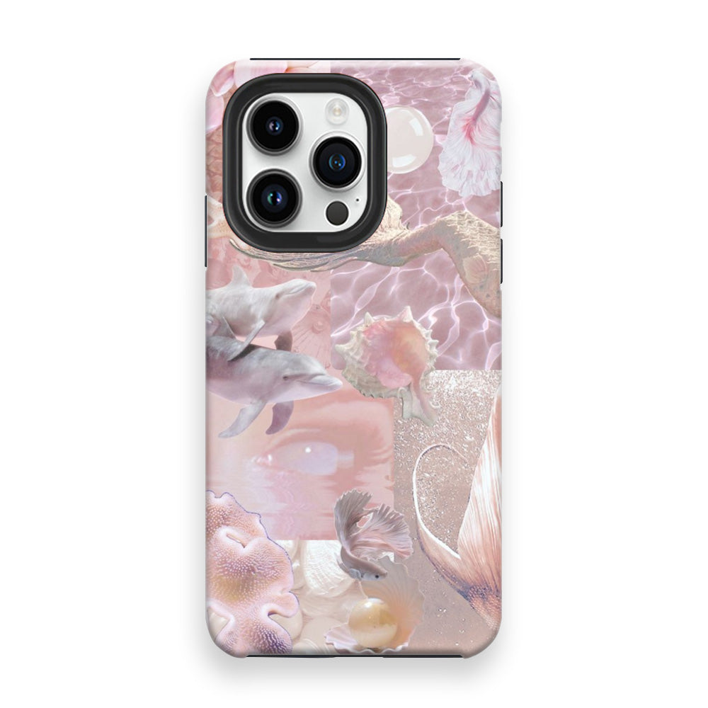 Chroma Pink Deep SeaElement iPhone 14 Pro Max Case