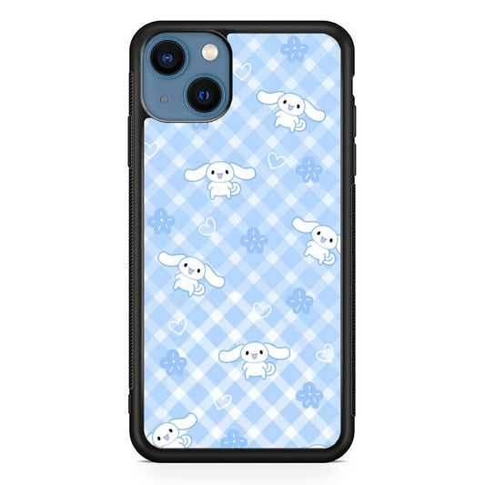 Cinnamoroll Little Plaid Motif iPhone 13 Case