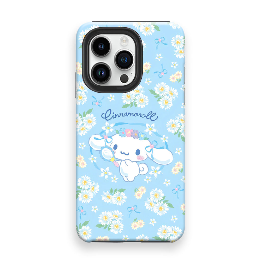 Cinnamoroll Wall Sun Flower iPhone 14 Pro Case