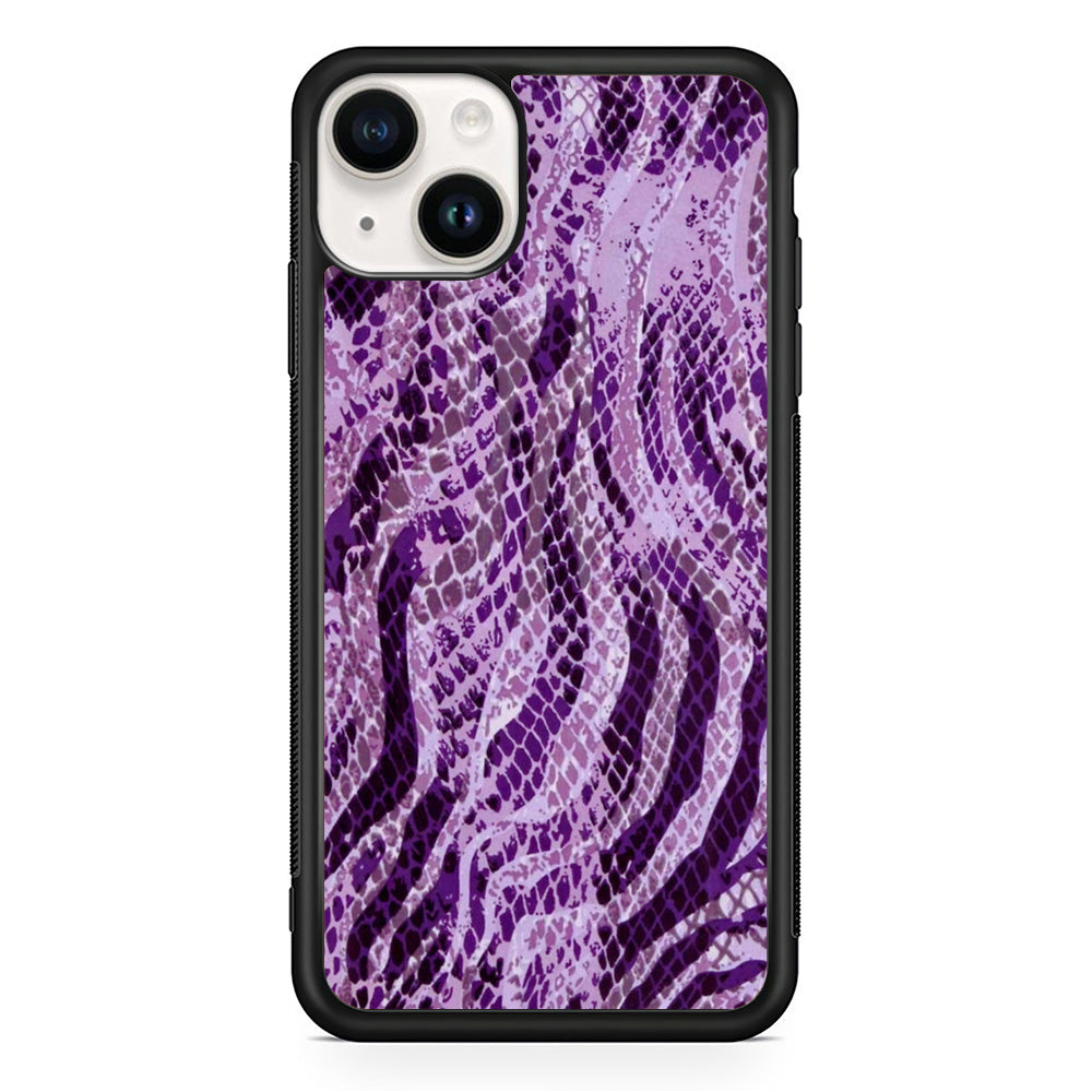 Dark Purple Skin iPhone 15 Case