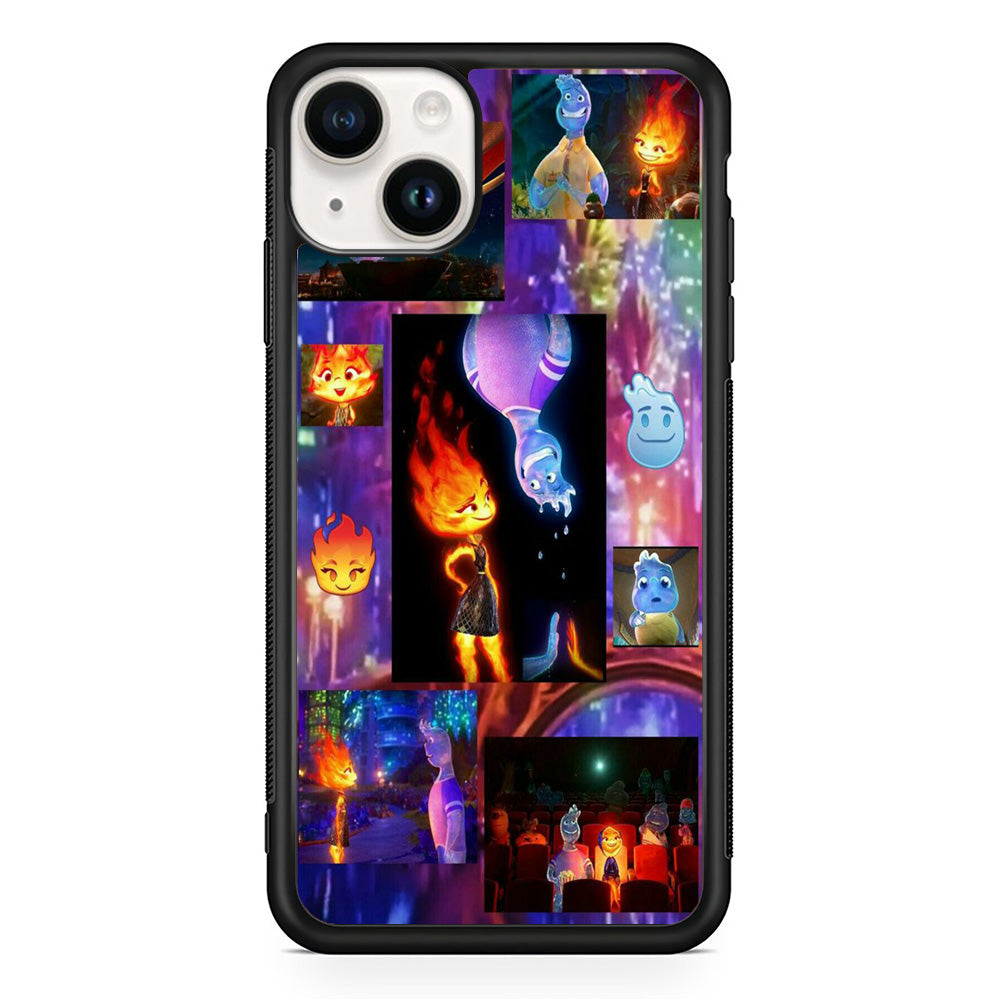 Elemental Disney Wall iPhone 15 Case