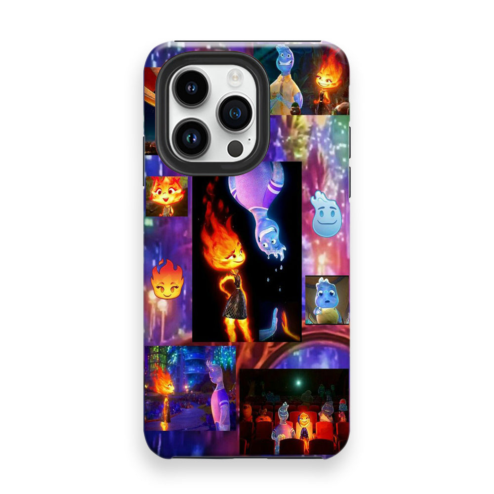 Elemental Disney Wall iPhone 15 Pro Max Case