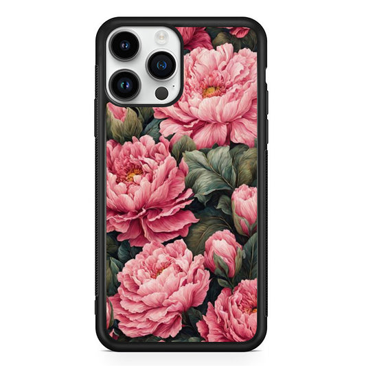 Floral Cascade iPhone 15 Pro Max Case
