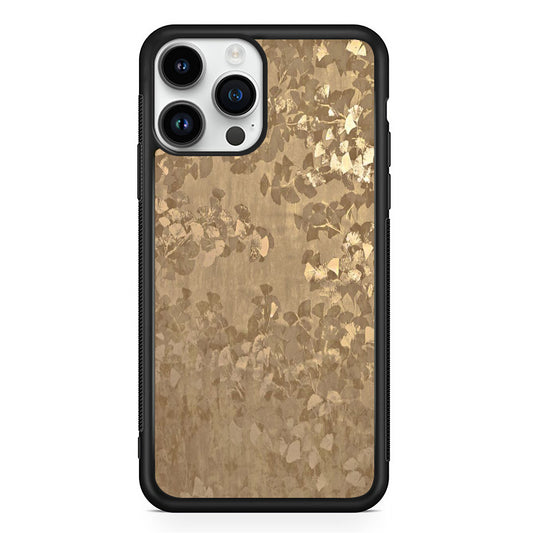 Gold Abstraction iPhone 15 Pro Max Case