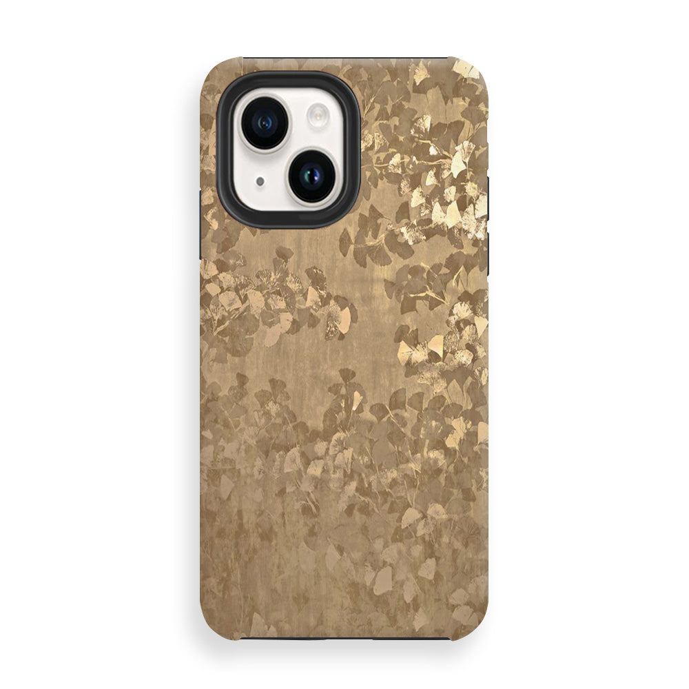 Gold Abstraction iPhone 14 Case