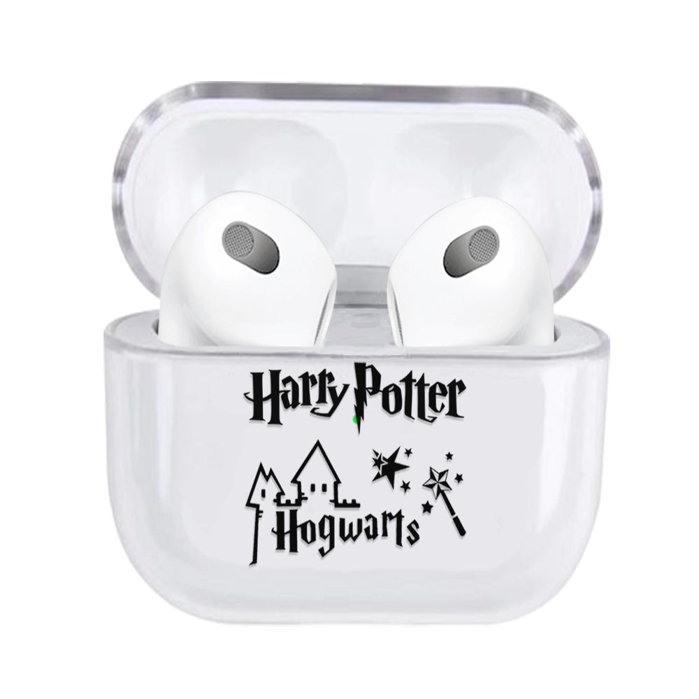 Harry Potter Magic School Drawing Airpods Case