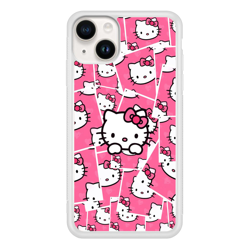 Hello Kitty Pink Photo Frame iPhone 15 Case