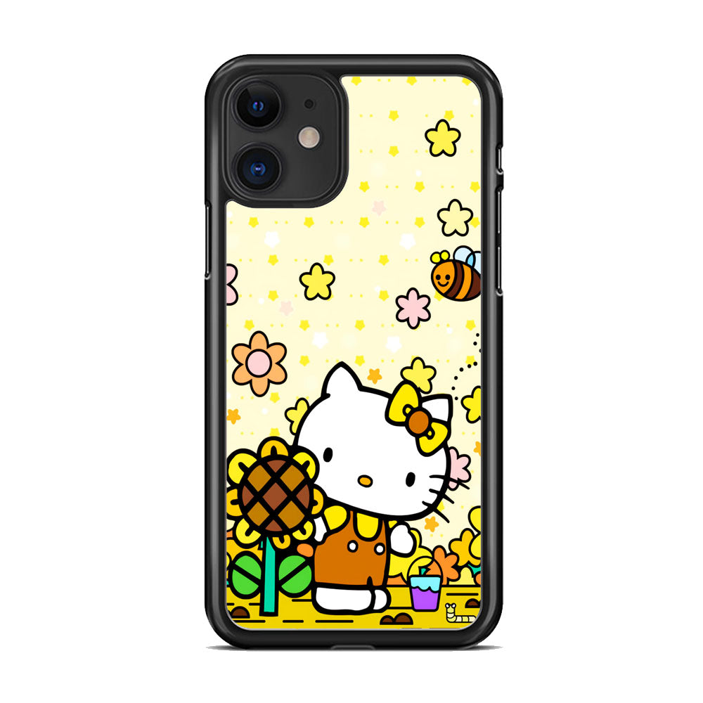 Hello Kitty Sun Flowers iPhone 11 Case