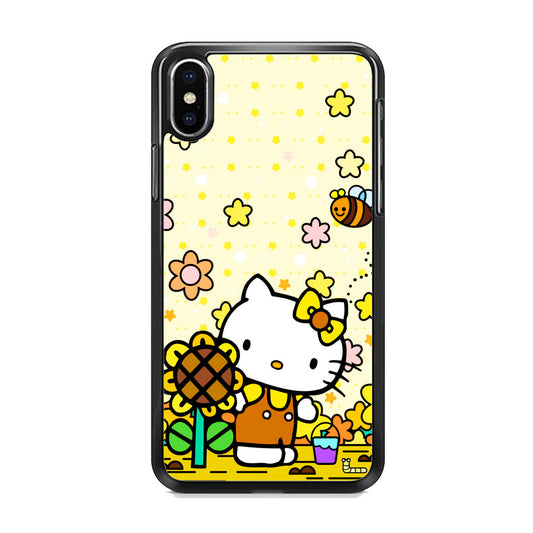 Hello Kitty Sun Flowers iPhone X Case