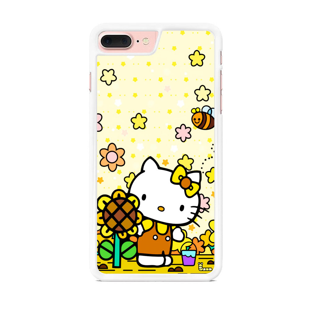 Hello Kitty Sun Flowers iPhone 7 Plus Case