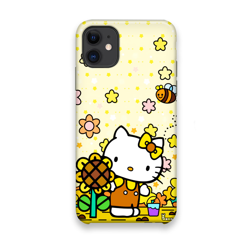 Hello Kitty Sun Flowers iPhone 11 Case