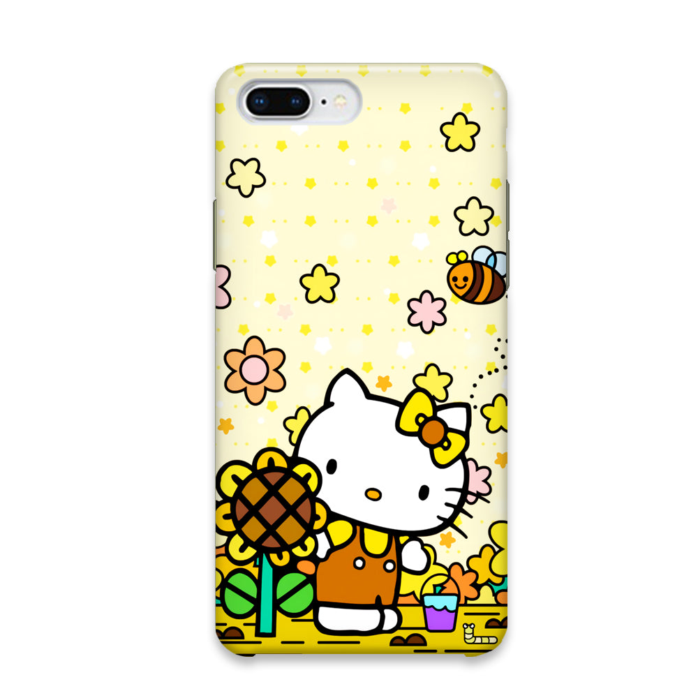 Hello Kitty Sun Flowers iPhone 7 Plus Case