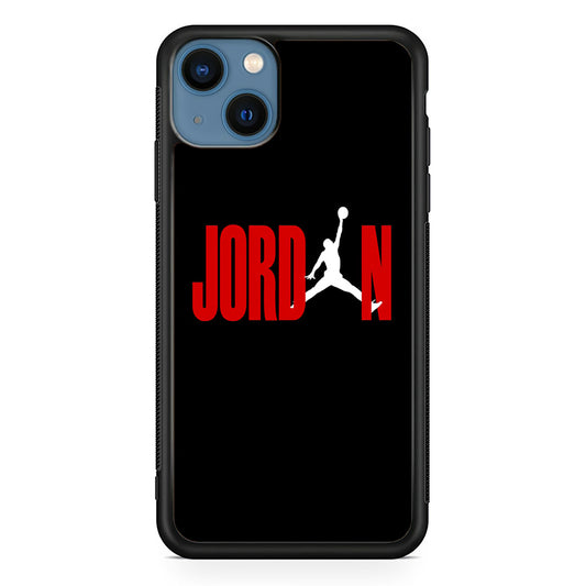 Jordan Black Pro Player Style iPhone 13 Case