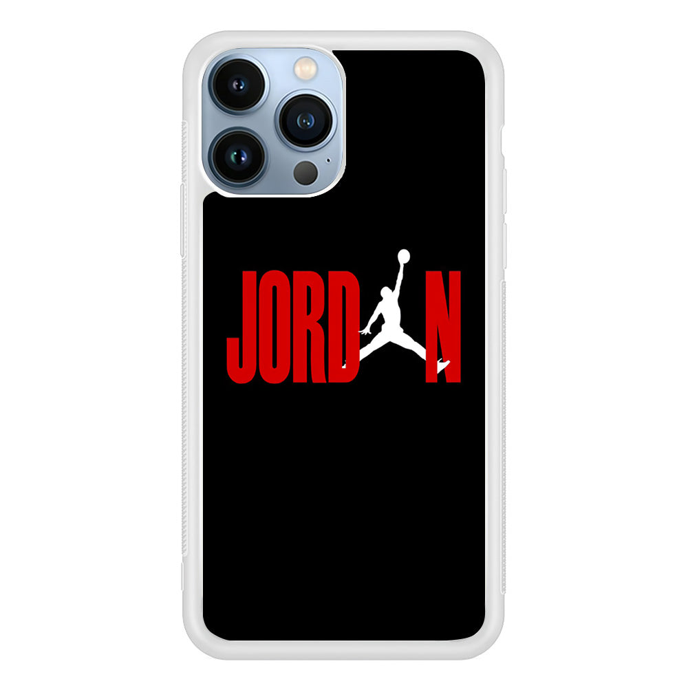 Jordan Black Pro Player Style iPhone 13 Pro Max Case