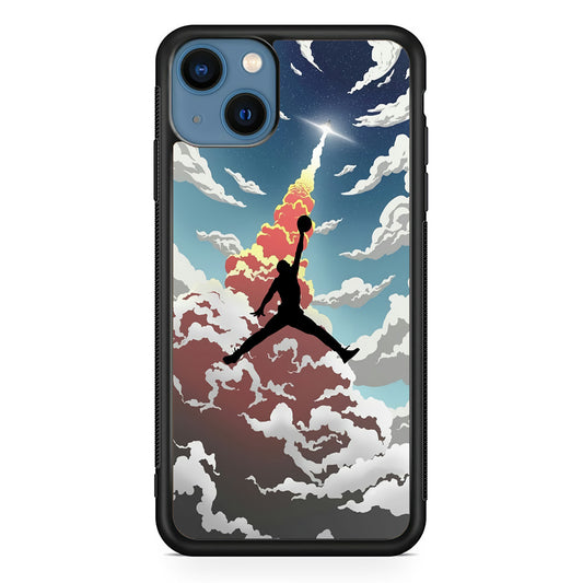 Jordan Blow Off to Sky Comic iPhone 13 Case