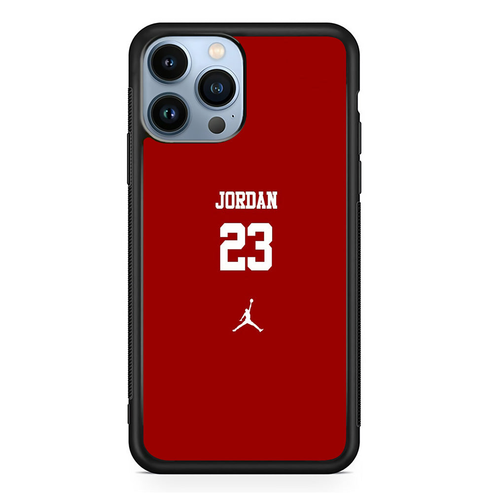 Jordan Red 23 iPhone 13 Pro Case