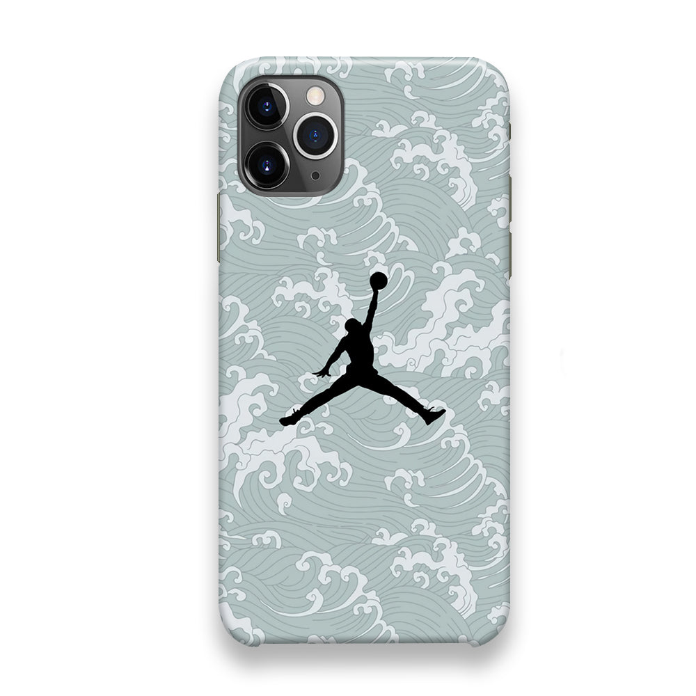 Jordan Wave Grey Comic Papper iPhone 12 Pro Max Case