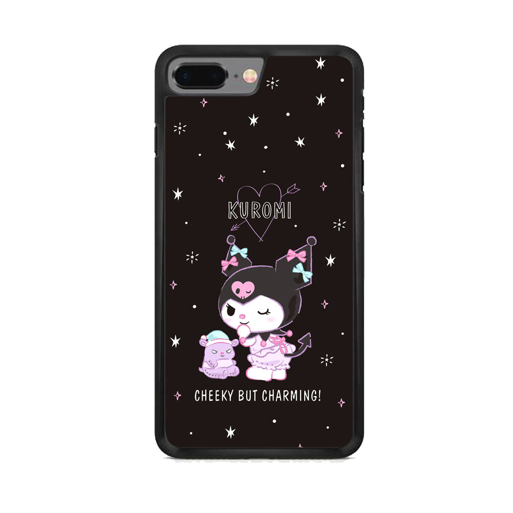 Kuromi Black Charming Wallpaper iPhone 7 Plus Case