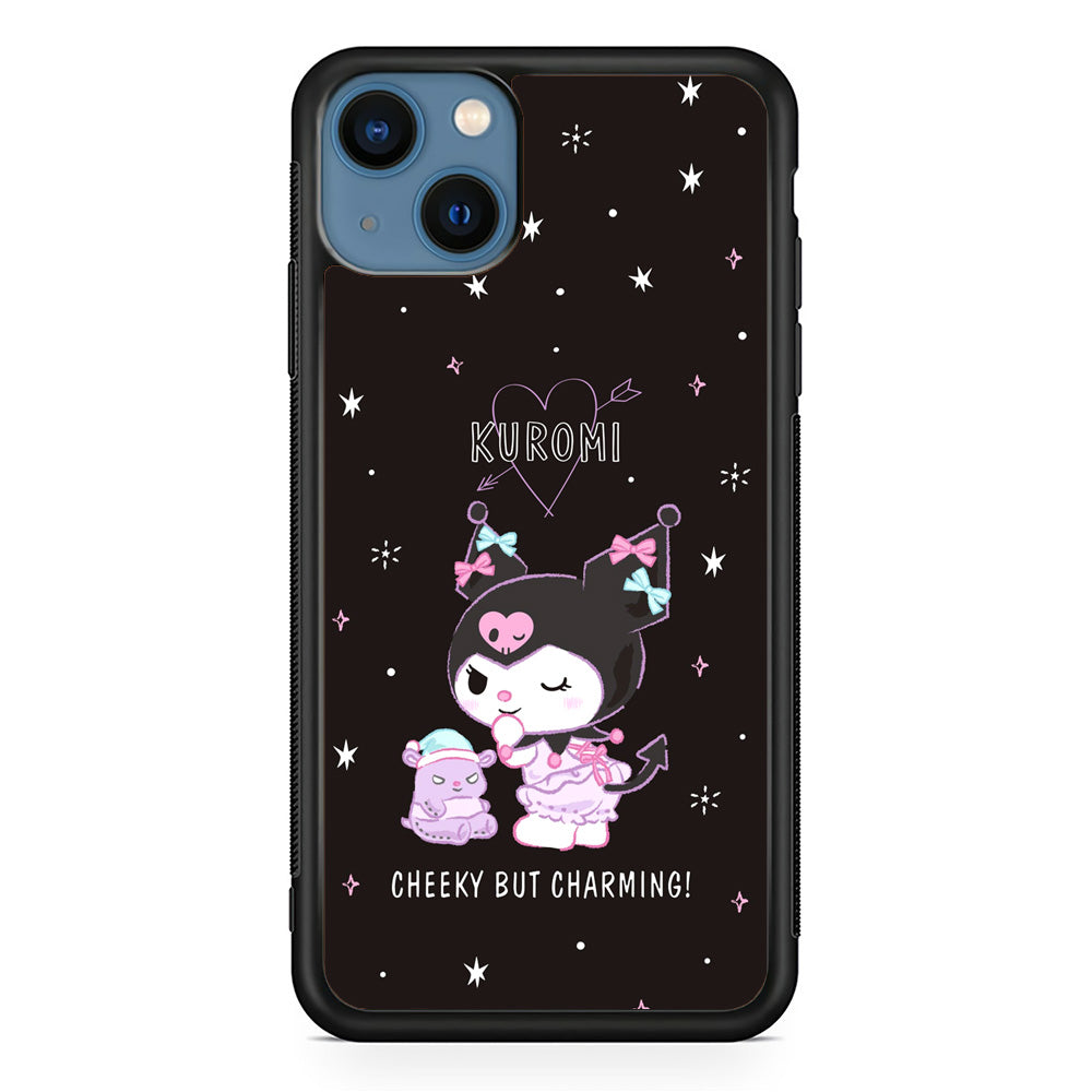 Kuromi Black Charming Wallpaper iPhone 13 Case