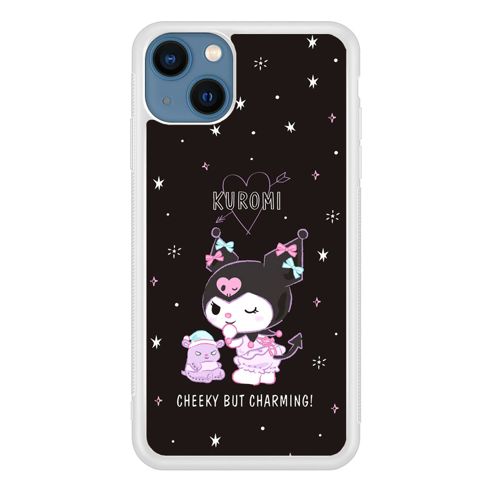 Kuromi Black Charming Wallpaper iPhone 13 Case