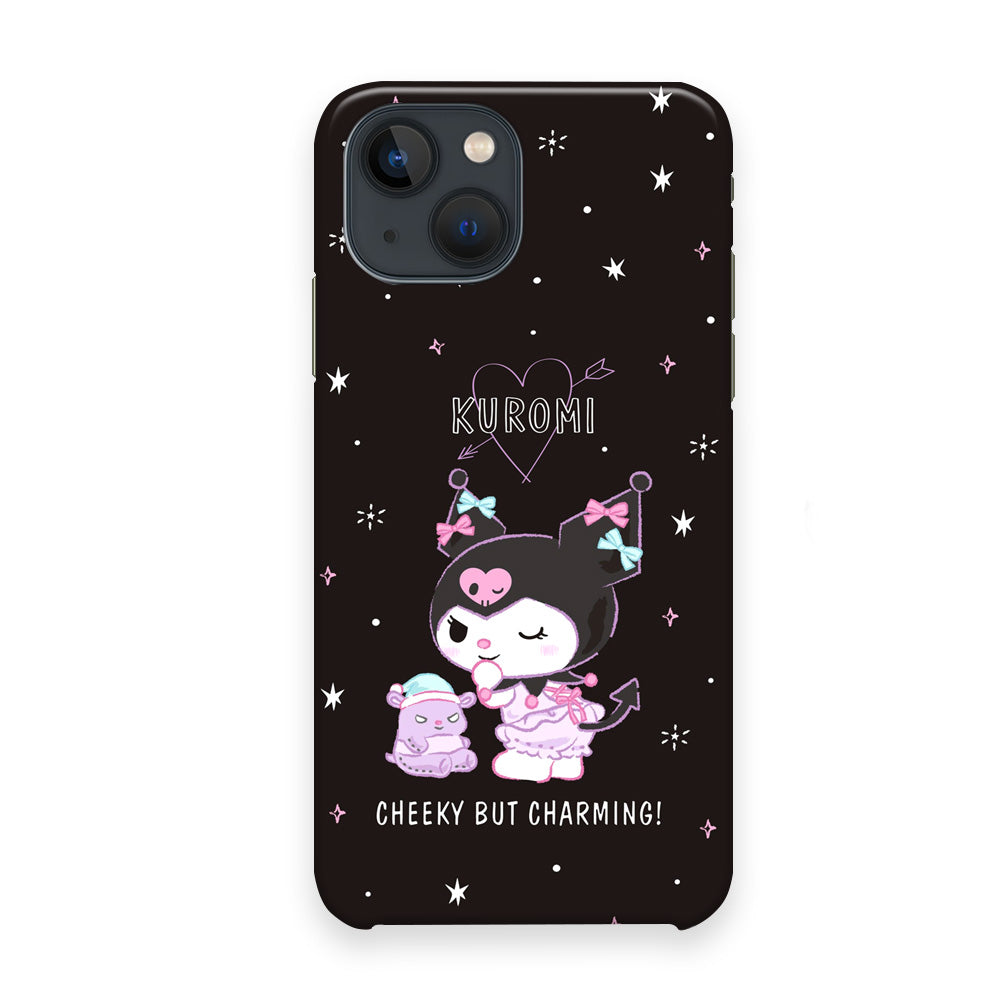 Kuromi Black Charming Wallpaper iPhone 13 Case