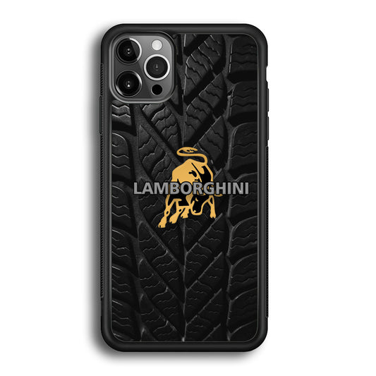 Lamborghini Icon Tire Pattern iPhone 12 Pro Max Case
