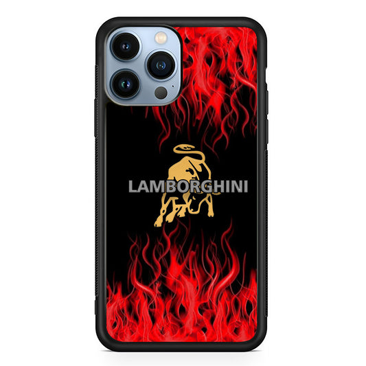 Lamborghini Speed Fire iPhone 13 Pro Case