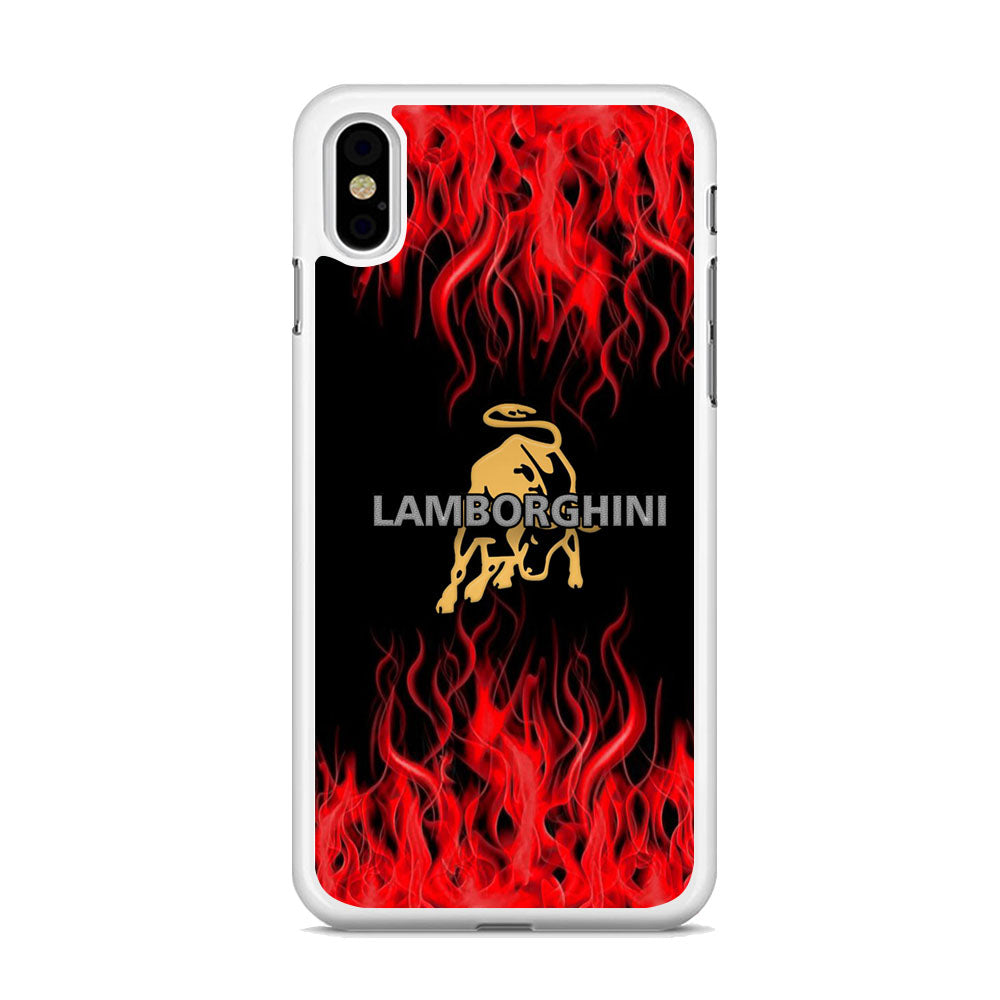 Lamborghini Speed Fire iPhone Xs Case