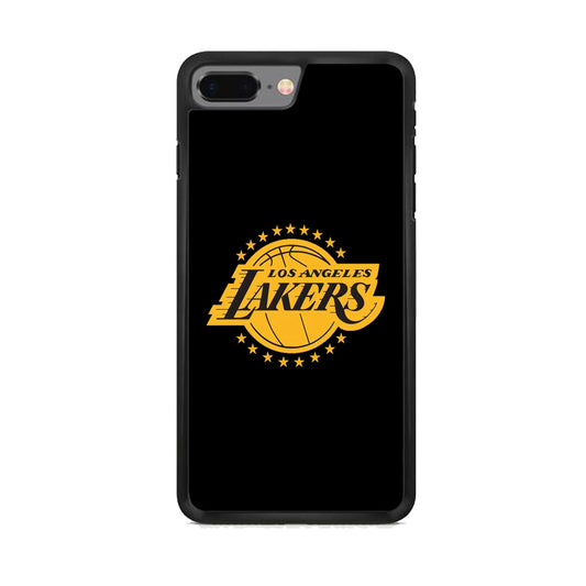 Los Angeles Lakers Black Logo iPhone 7 Plus Case