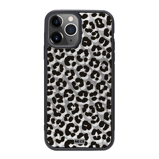 Leo Skin Silver Pattern Protective Magsafe iPhone Case