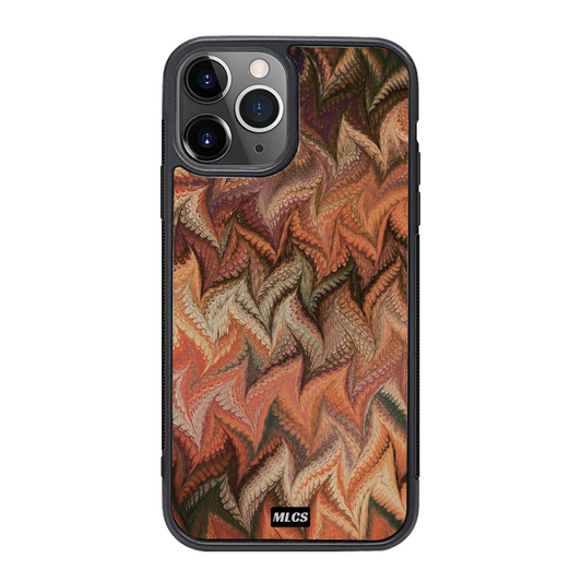 Scales Latte Style Pattern Protective Magsafe iPhone Case