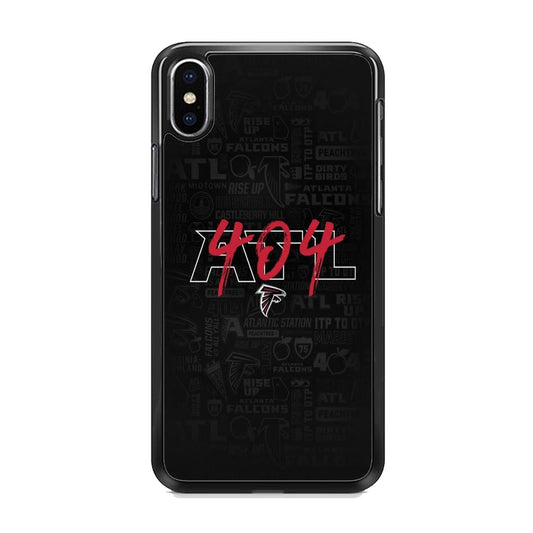 NFL Atlanta Falcons 404 Day iPhone X Case