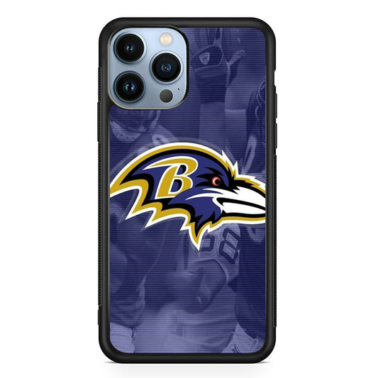 NFL Baltimore Logo Scene iPhone 13 Pro Case