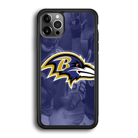 NFL Baltimore Logo Scene iPhone 12 Pro Max Case